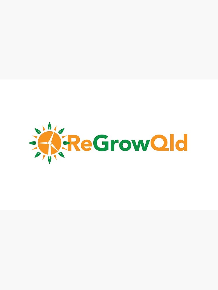 Artwork view, ReGrowQldLogo designed and sold by gladconscouncil