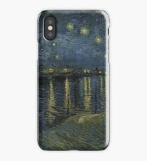 Vincent Van Gogh - Starry Night, Impressionism .Starry Night, 1888 iPhone Case/Skin