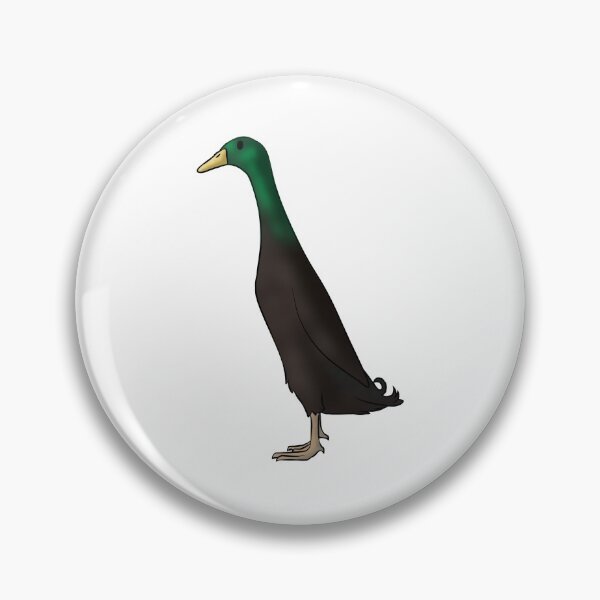 Item preview, Black Indian Runner Drake designed and sold by Clucky-Designs.
