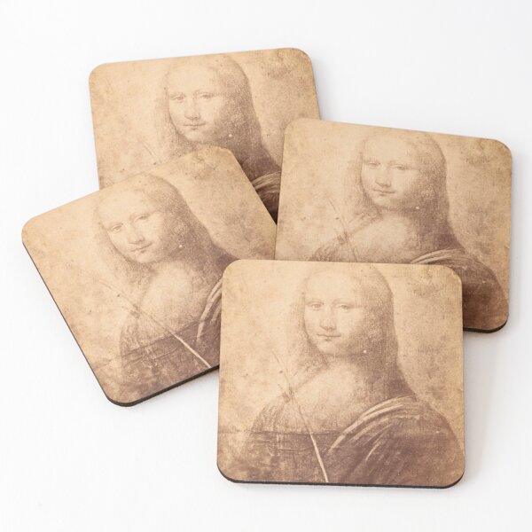 Item preview, photo study Mon Lisa sketch by Leonardo da Vinci  designed and sold by drpendleton.