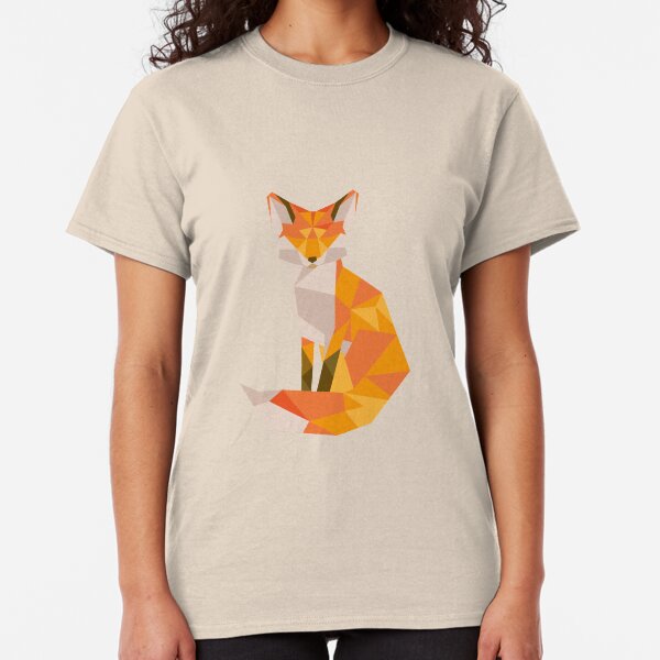 Geometric Fox Classic T-Shirt