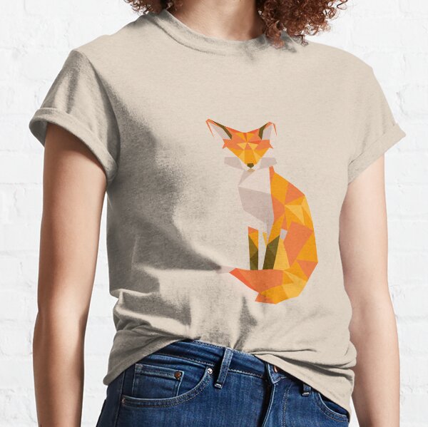 Geometric Fox Classic T-Shirt