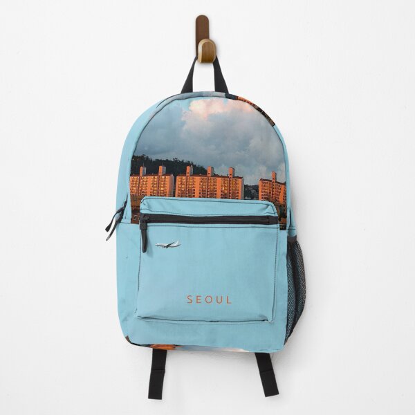 Item preview, Seoul Cityscape, Blue Sky, Hongdae, Korea, 서울, 홍대 designed and sold by Yuza Art.