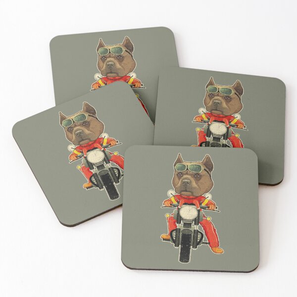 Item preview, Biker Pitbull designed and sold by Nisa Sirisaer.