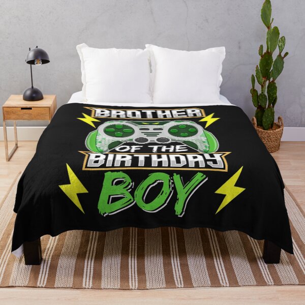 Artikelvorschau, Brother of the Birthday Boy Video Game Birthday Boys Kids T-Shirt entworfen und verkauft von Lukifo-Caster.