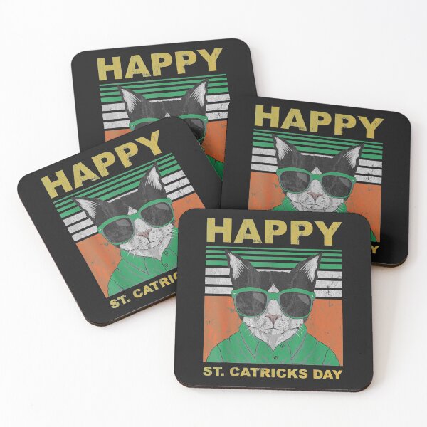 Item preview, Happy St Catricks Day Cat Humor St. Patrick’s Day Gift T-Shirt designed and sold by Lukifo-Caster.