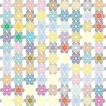 Artwork thumbnail, Colorful Pattern by Ayadsan