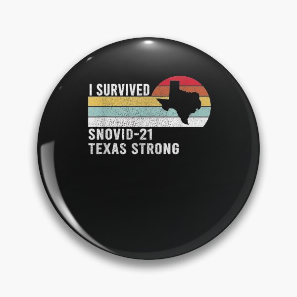 Item preview, I Survived Snovid-21 Texas Strong - Vintage Retro Design T-Shirt designed and sold by Lukifo-Caster.