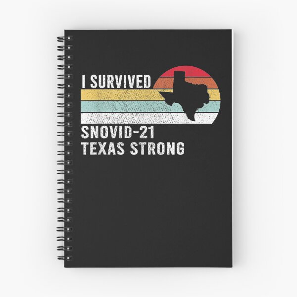 Item preview, I Survived Snovid-21 Texas Strong - Vintage Retro Design T-Shirt designed and sold by Lukifo-Caster.