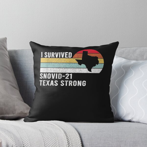 Item preview, I Survived Snovid-21 Texas Strong - Vintage Retro Design T-Shirt designed and sold by Lukifo-Caster.