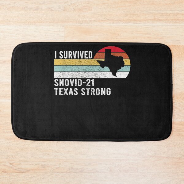 Item preview, I Survived Snovid-21 Texas Strong - Vintage Retro Design T-Shirt designed and sold by Lukifo-Caster.