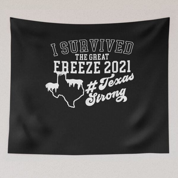 Item preview, I survived Texas 21 Snow Strong Texas great freeze of 2021 T-Shirt designed and sold by Lukifo-Caster.