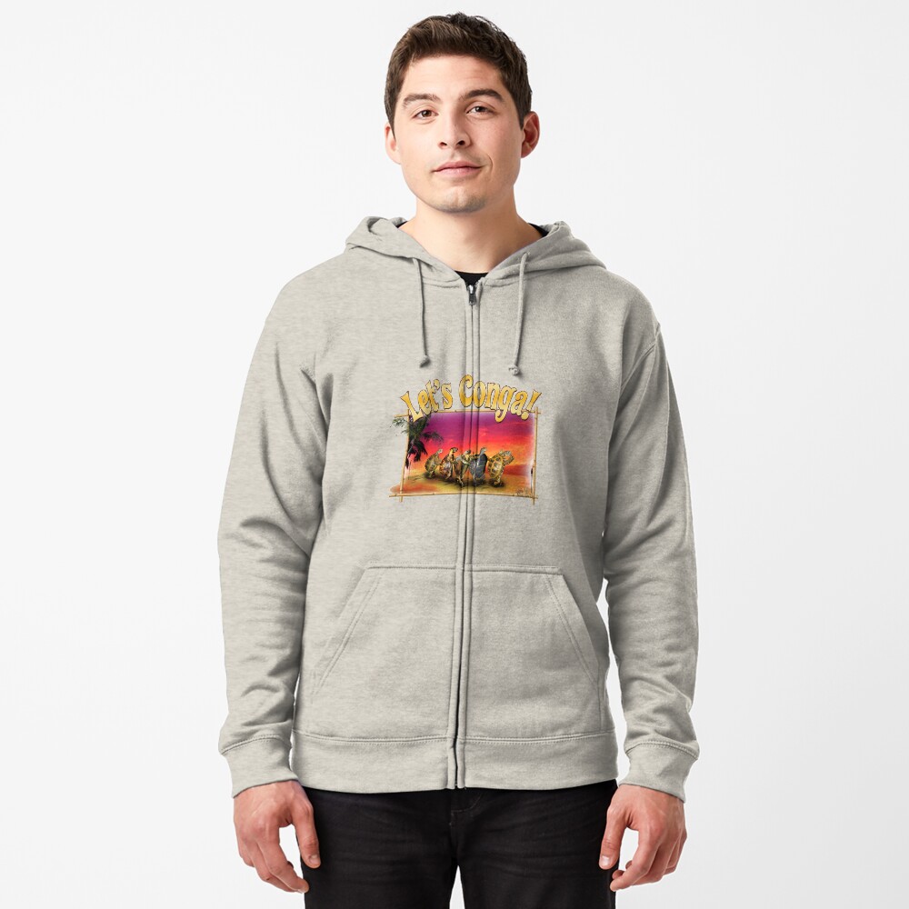 Item preview, Zipped Hoodie designed and sold by LuckyTortoise.