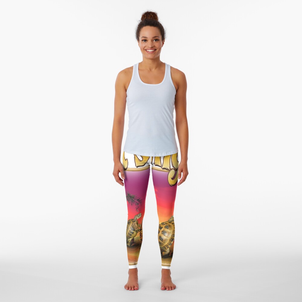Item preview, Leggings designed and sold by LuckyTortoise.