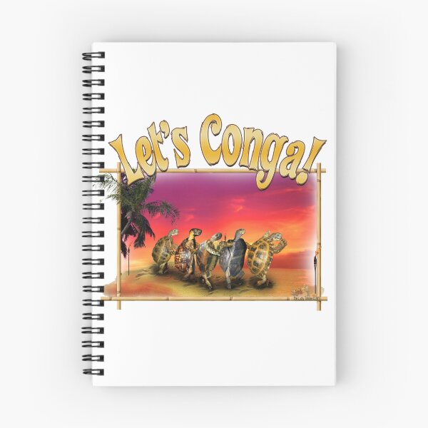 Item preview, Turtle and Tortoise Conga Line on the Beach at Sunset designed and sold by LuckyTortoise.