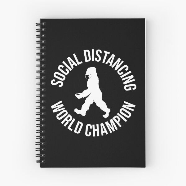 Item preview, Bigfoot Social Distancing World Champion gift for Bigfoot lovers designed and sold by BRtisticDesigns.