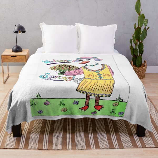 Item preview, Welcome Spring Duck designed and sold by Michelle Mead.