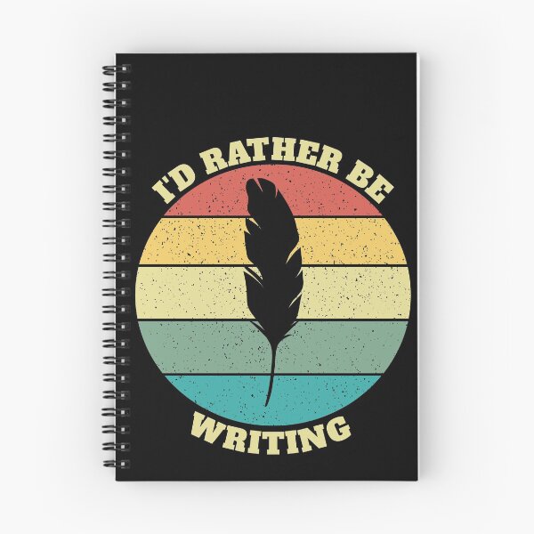 Item preview, Funny I'd Rather Be Writing designed and sold by Salvadax.