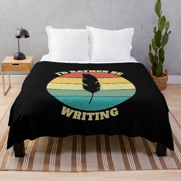 Item preview, Funny I'd Rather Be Writing designed and sold by Salvadax.