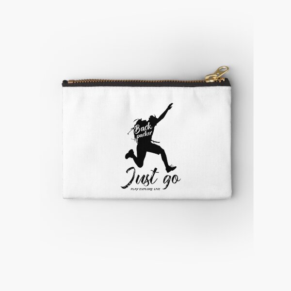 Item preview, JUST GO - Play Explore Live the Back Packer designed and sold by Periko-Drey.