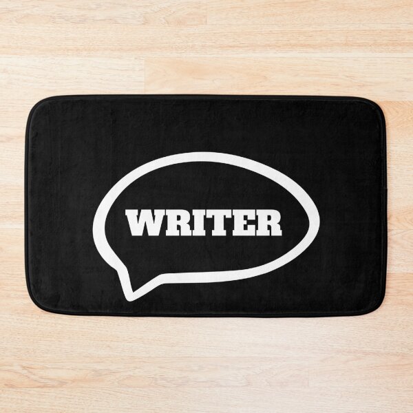 Item preview, Writer Speech Bubble designed and sold by Salvadax.