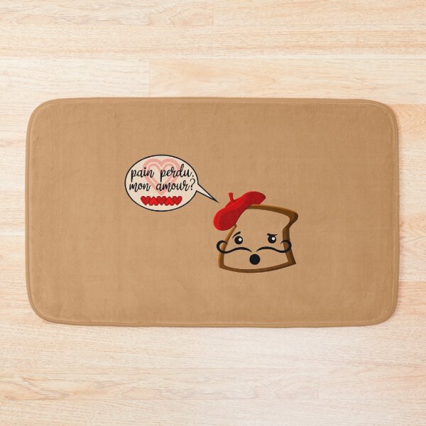 Item preview, Pain Perdu, Mon Amour? (on dk. tan) designed and sold by PawsitiveMum.