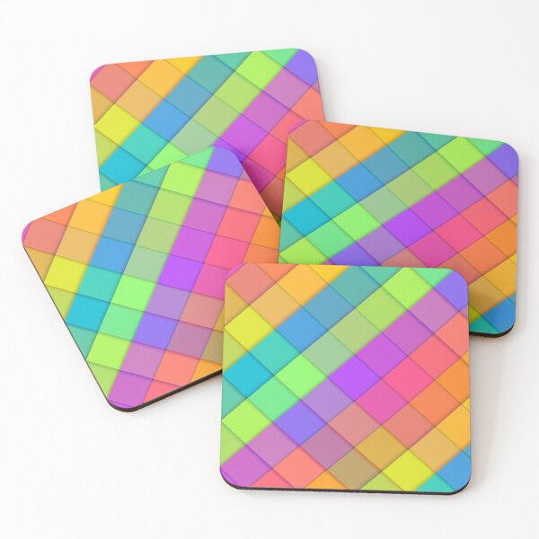Item preview, Colorful Diagonal Squares designed and sold by Ayadsan.