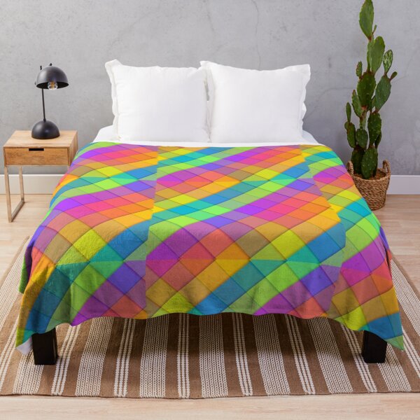Item preview, Colorful Diagonal Squares designed and sold by Ayadsan.