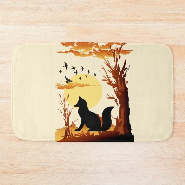 Item preview, cute fox at sunset  designed and sold by josephfanous.