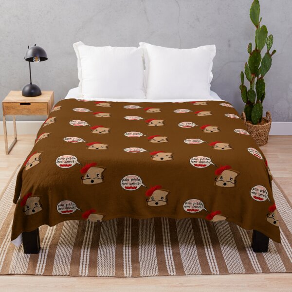 Item preview, Pain Perdu, Mon Amour? (on Brown) designed and sold by PawsitiveMum.