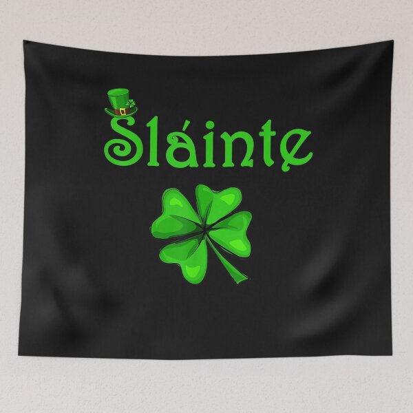 Item preview, Slainte Irish Cheers Good Health St Paddys Day T-Shirt designed and sold by Lukifo-Caster.
