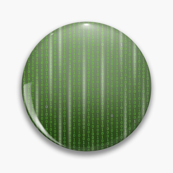 Item preview, Green Binary Matrix designed and sold by DrakeDuck.