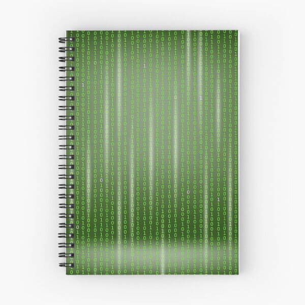 Item preview, Green Binary Matrix designed and sold by DrakeDuck.