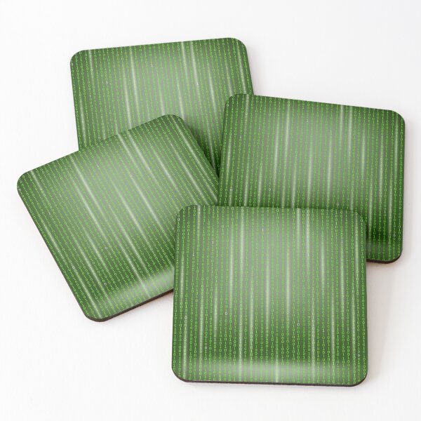 Item preview, Green Binary Matrix designed and sold by DrakeDuck.