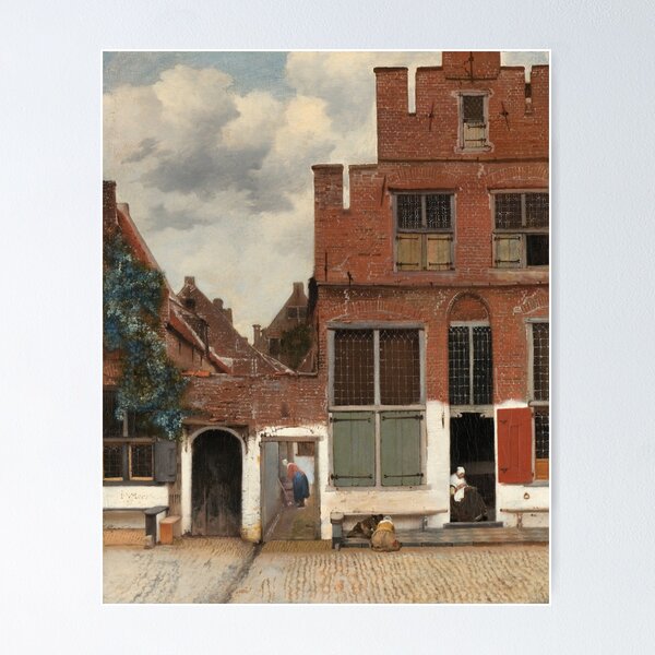 Item preview, Johannes Vermeer - The Little Street (Het Straatje) (1658) designed and sold by HistoryRestored.