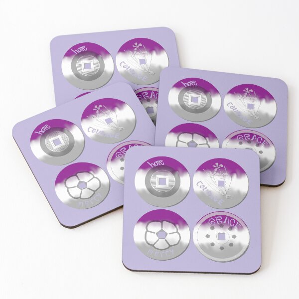 Item preview, Ace Pride Coins designed and sold by LochNestFarm.