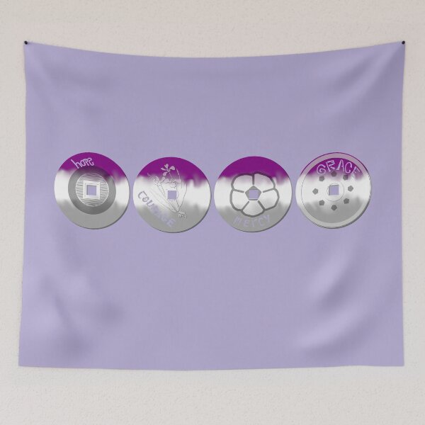 Item preview, Ace Pride Coins designed and sold by LochNestFarm.
