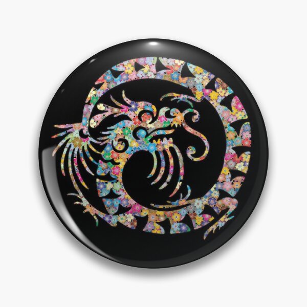 Item preview, floral dragon art - dragon designed and sold by Photography-Art.