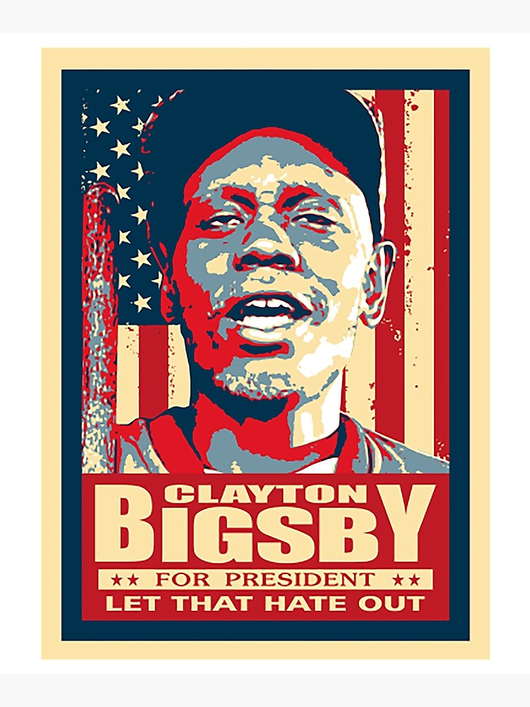 Clayton Bigsby T-ShirtClayton Bigsby For Presiden by LauraMuren