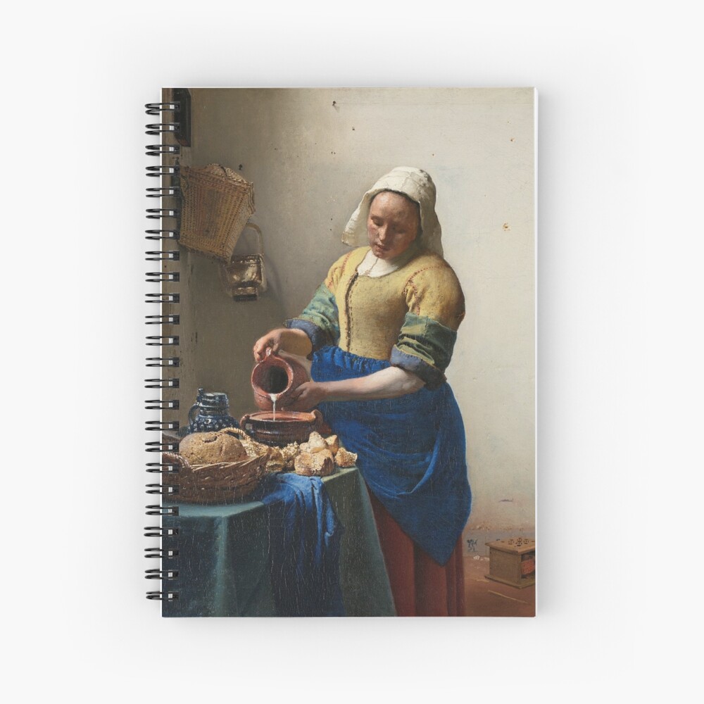 Johannes Vermeer - The Milkmaid (Het Melkmeisje) (1658)