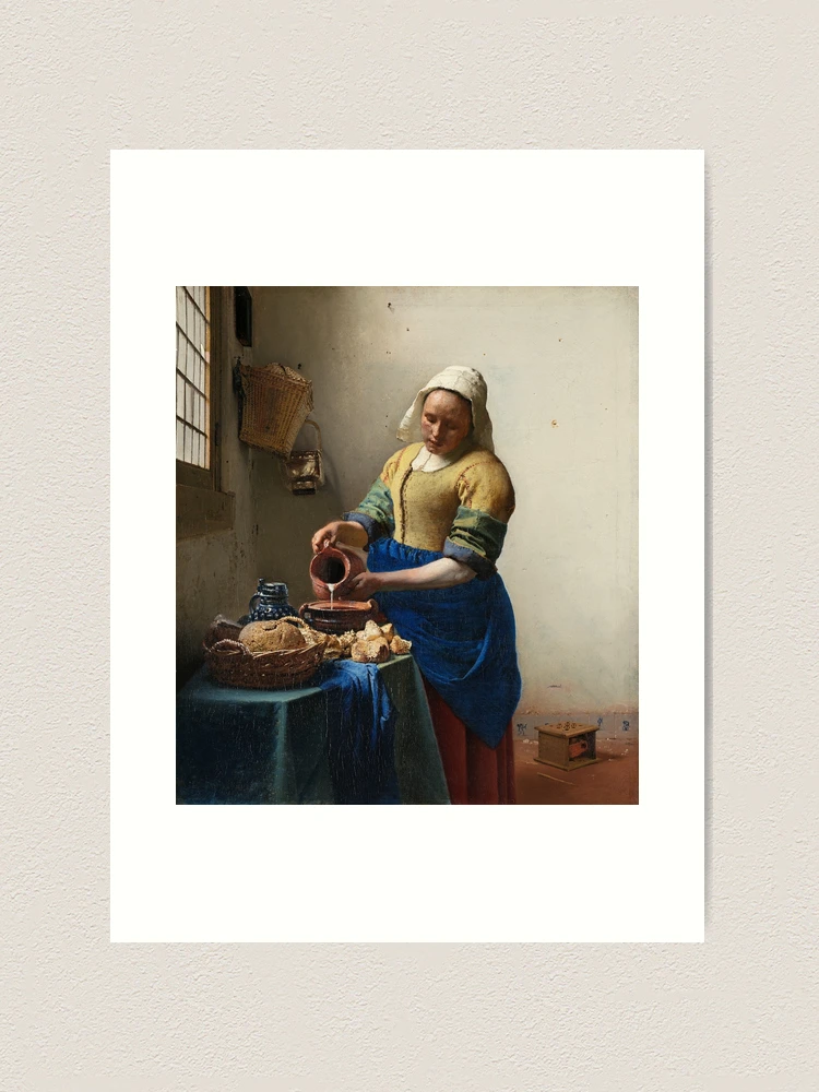 Johannes Vermeer - The Milkmaid (Het Melkmeisje) (1658)