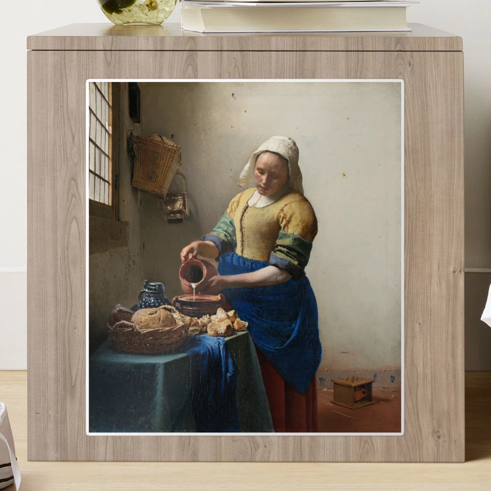 Johannes Vermeer - The Milkmaid (Het Melkmeisje) (1658)