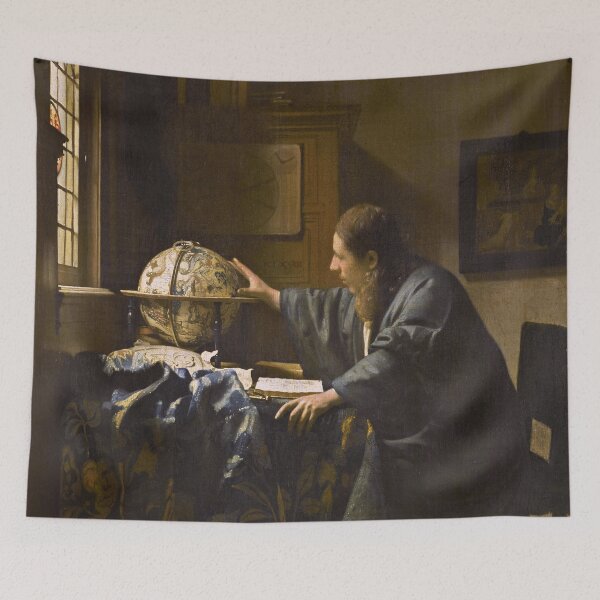 Item preview, Johannes Vermeer - The Astronomer (De astronoom) (1668) designed and sold by HistoryRestored.
