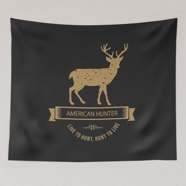 Item preview, American Hunter - Live to Hunt, hunt To Live designed and sold by Periko-Drey.