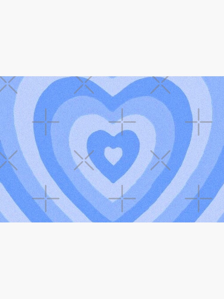 Free Vector  Hanging hearts blue background vector