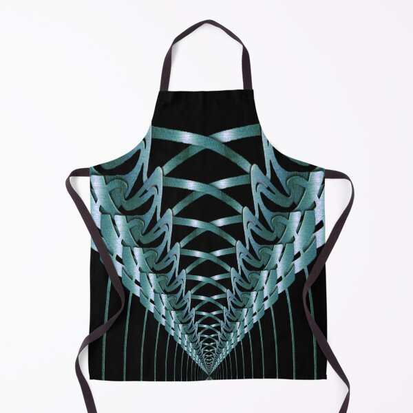 Item preview, Corset Lacing Pattern Teal Black - Abstract designed and sold by Xarah.