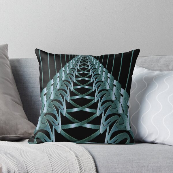 Item preview, Corset Lacing Pattern Teal Black - Abstract designed and sold by Xarah.