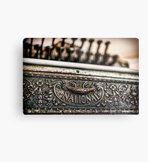 Nationales Bargeld Metallbild