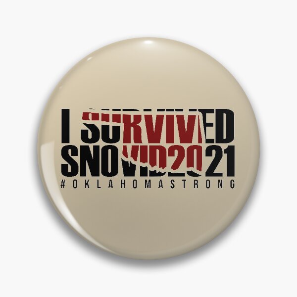 Item preview, Copy of I Survived Snovid 2021 Oklahoma Strong designed and sold by Thecolorfulink.