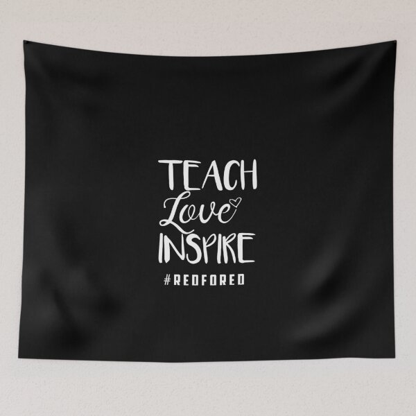 Item preview, Teach Love Inspire Red For Ed Teacher Supporter designed and sold by Archibald24Luci.